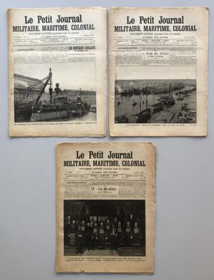 5 extraits du petit journal militaire maritime colonial.
