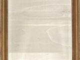 un cadre or antique sur fond blanc