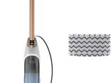 a close up of a steam mop with a cord attached to it