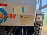 a close up of a box on the back of a truck