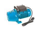 une image représentant une pompe électrique bleue sur fond blanc