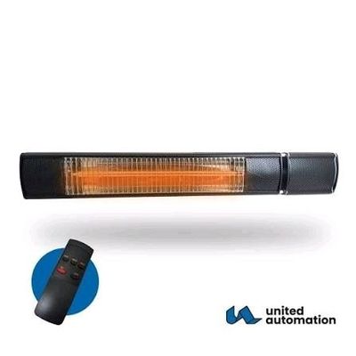 Chauffage infrarouge United Automation - 2000w mural - Prise…