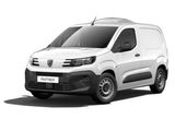 La camionnette blanche est garée sur un fond blanc.