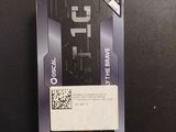 a close up of a box with a qr code on it
