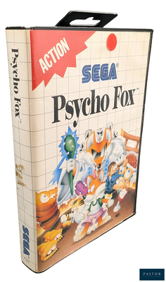 une vieille boîte de jeu vidéo sur laquelle figure une image représentant plusieurs personnages de dessins animés