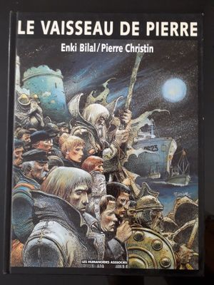 la couverture du livre *Le Vaisseau de pierre* d'Enki Billal et Pierre Christ