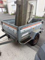Une remorque basculante - NON IMMATRICULEE.