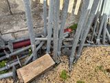 a bunch of pipes that are next to each other