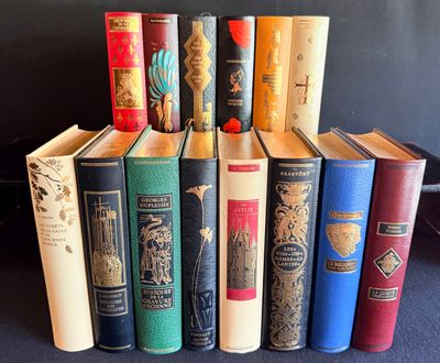 beaucoup de livres alignés sur une table