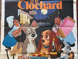 une affiche du film d'animation « Belle et le Clochard »
