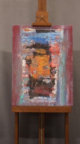 Bruno CANTAIS (né en 1966) « En aparté ». Huile ou acrylique sur ...