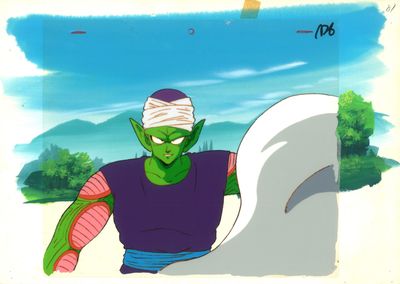 Gohan de Dragon Ball avec un bandage autour de la tête
