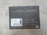 a box with a label on it sitting on the floor
