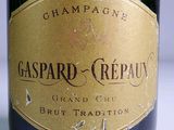 a close up of a bottle of champagne on a table