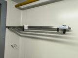an image of a metal rail in a bathroom