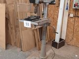 a machine that is sitting on a stand in a room