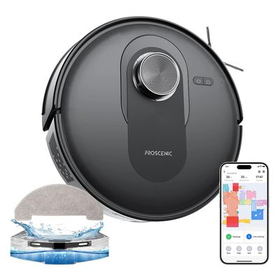 Proscenic Q8 Aspirateur robot ultra-puissant avec fonction l…