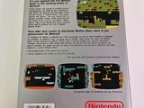 a back cover of a book with a video game on it