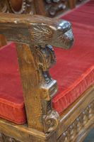 magnifique banc de couvent du XVIIIe siècle - chêne - style … (photo 4)