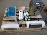 a lot of items that are sitting on a pallet