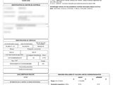 a document with a bar code on it and a bar code on it