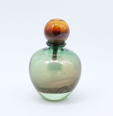 Jean-Claude NOVARO (1943-2015) Flacon et son bouchon en verr…