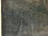 an image of a painting of a man riding a horse in a field