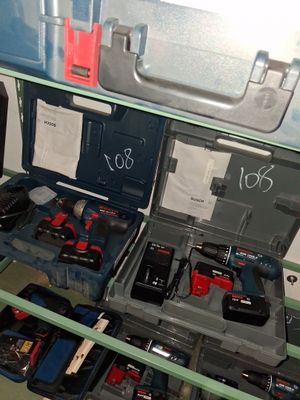 a picture of a shelf with tools and tools on it