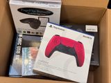 a box with a game controller inside of it