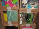 two boxes that are stacked on top of each other
