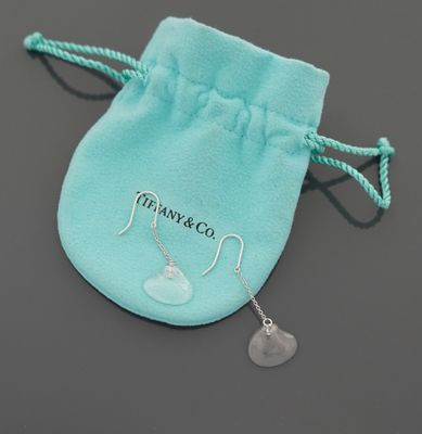 Tiffany & Co Paire de pendants d'oreilles en argent 925 mill…