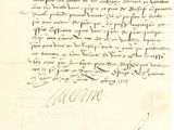 a close up of a piece of paper with writing on it