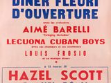 a poster advertising a concert in paris, france
