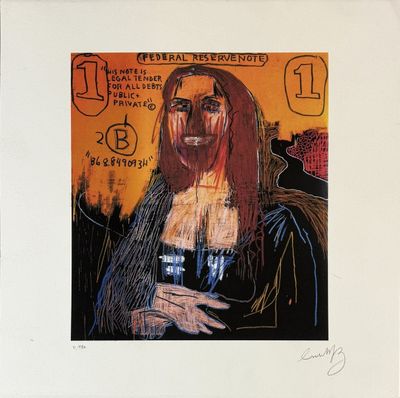 a picture of a painting of a woman with long red hair