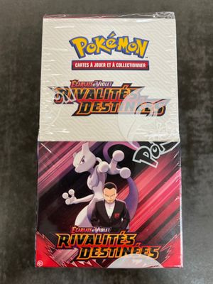 a close up of a box of pokemon trading card game