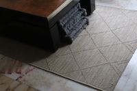 Lot avec canapé tissu, un fauteuil moderne tissu imitation l… (photo 6)