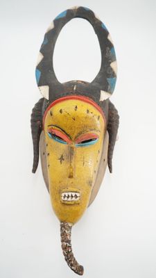 COTE D IVOIRE ? : Masque DJIMINI Masque rituel représ…