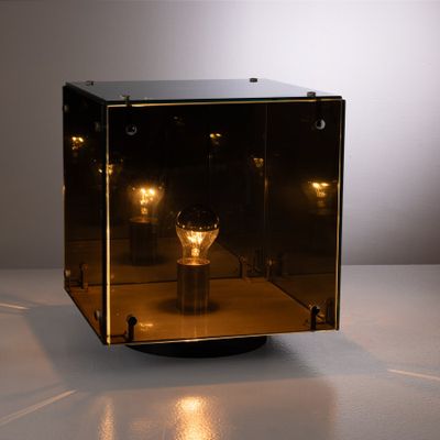 une image représentant une ampoule dans une boîte en verre