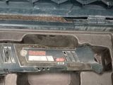 a tool in the case that is open and ready to be used
