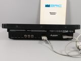 an image of a laptop with a cable plugged into it
