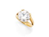 une bague en diamant à une seule pierre, par van cleef