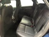 the back seats of a car with a seat belt in a car