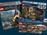 three boxes of lego harry potter ' s hog hog hog hog hog hog hog hog hog hog hog hog hog