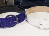 three belts that are sitting next to each other