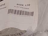a bag of luggage that has some tags on it