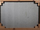 a picture of a picture frame made out of wood