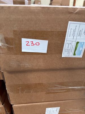 a stack of boxes that are stacked on top of each other