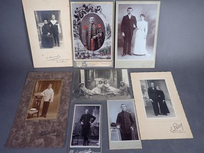 Lot de 8 photographies des " Photographes PARRY et CASTANIE …