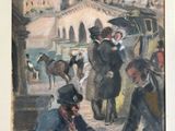 une image d'un tableau représentant un homme sur un cheval
