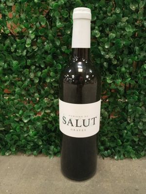 Lot de 34 bouteilles de vin blanc - Domaine du SALUT - Grave…